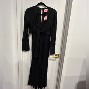 kate spade tie front jumpsuit